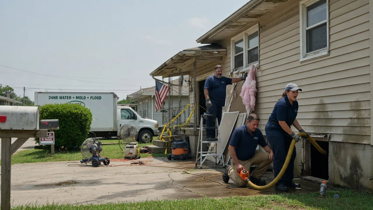Water Damage Repair in Crystal, ND near me